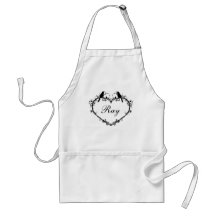 Heart & Birds Apron