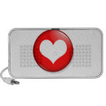 Heart Cut Out Portable Speakers