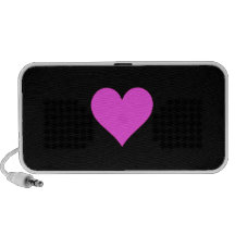 Heart Doodle Laptop Speaker
