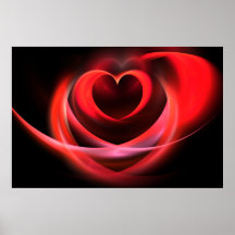 Heart Fractal poster
