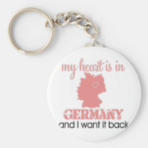 Heart Germany Keychain