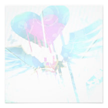 Heart Graffiti Invitations