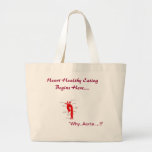 Heart Healthy Eating Grocery Tote Tote Bag