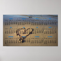 Heart In Sand 2012 Self Love Poster