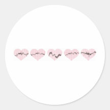 Heart Line Sticker