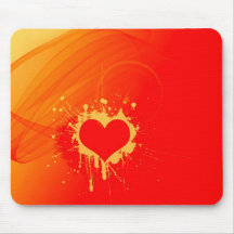 Heart Mousepads