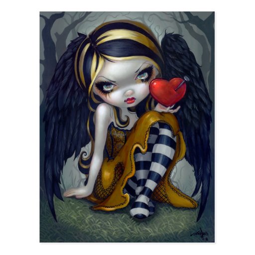 "Heart of Nails" Postcard