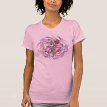 Heart & Rose 'LOVE' T-Shirt