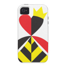 HEART ROYALTY Case-Mate iPhone 4 COVER