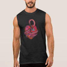 HEART SNAKEK RED T-SHIRT