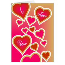 Hearts Card