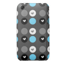 Hearts iPhone 3 Case
