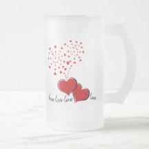 Hearts Explosion Mug