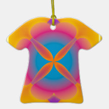Hearts Glow Shirt Ornament