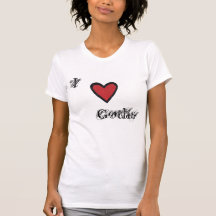 hearts, I, Goths T Shirt