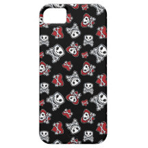 Hearts n Skulls iPhone 5 Case