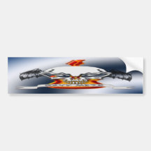 Heavy Metal Bumper Sticker