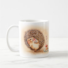 Hedgehog Yum Mugs