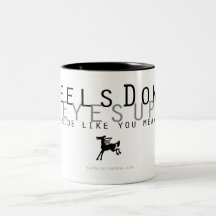 Heels Down Mug