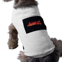 Heidelberg Castle Burning Doggie T Shirt