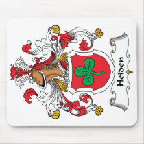 Heiden Family Crest mousepads