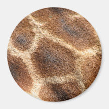Helaine's Giraffe Pattern Refrigerator Magnet