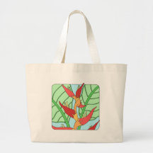 Heleconia Canvas Bag