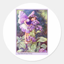 Heliotrope Fairy Sticker