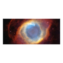 Helix Nebula (Hubble Telescope) Full Color Rack Card