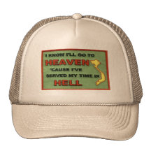 HELL VIETNAM TRUCKER HAT