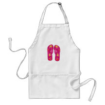 Hello Flip Flops Aprons