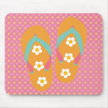 Hello Flip Flops Mousemats
