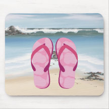 Hello Flip Flops Mousemats