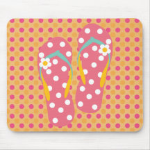 Hello Flip Flops Mousemats