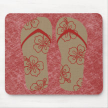 Hello Flip Flops Mousepads