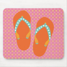 Hello Flip Flops Mousepads