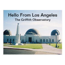 Hello from Los Angeles Postcard
