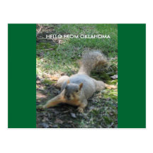 HELLO FROM OKLAHOMA POST CARDS
