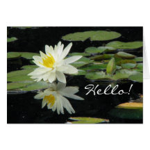 Hello Greeting Card