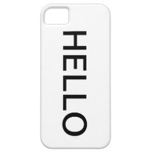 HELLO iPhone 5 COVER