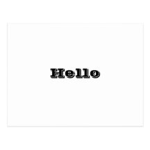 Hello Postcard