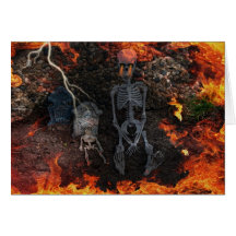 Helloween Greeting Card
