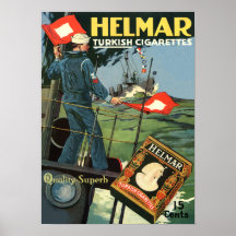 Helmar Turkish Cigarettes Posters