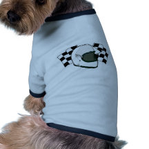 Helmet & Flags Pet T Shirt