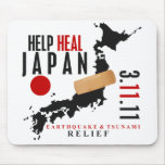 HELP HEAL JAPAN #3 MOUSEPAD