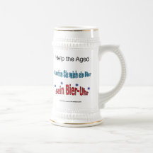 Help the Aged, Deutsch (Mug)