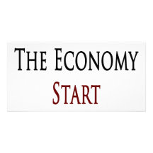 Help The Economy Start Spending Photo Card Template