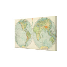 Hemispheres 12 physical canvas prints