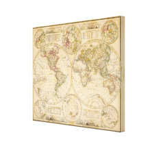 Hemispheres Stretched Canvas Prints