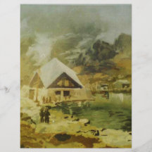 Hemkunt Sahib - (Tempra ) by Shekhar Joshi Flyers